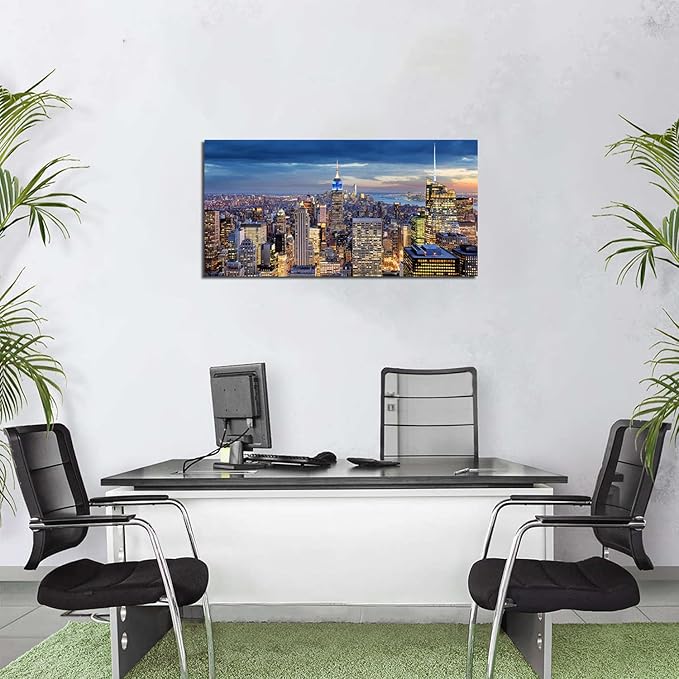 New York City Wall Art NYC Skyline Pictures Wall Decor - Image 5