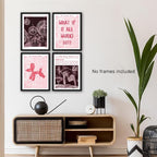 NaZaUK Trendy Preppy Retro Y2K Room Decor, Bar Cart Decor, 12x16 Prints - Image 5