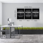 KAWAHONE Inspiration Quotes Wall Art, Motivational Determination Patience - Image 7