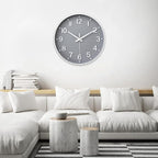 HZDHCLH Wall Clocks Battery Operated, Wall Clock Gray, 10 inch Wall Clock - Image 7