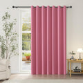 ChrisDowa Room Divider Curtain 108 Inches Long, Wide Blackout Sliding Door by ChrisDowa