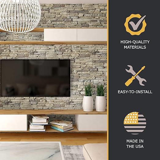 AZ Faux High-Density Polyurethane Faux Stone Interlocking Left Endcap - Image 5