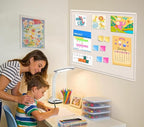 Extra Large Bulletin Board, 95 X 47 inches Cork Board - Image 5