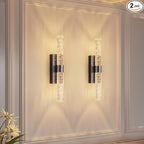 camuucci Battery Operated Wall Sconces Set of 2 Rechargeable Battery Powered by CAMUUCCIWALLSCONCES