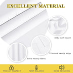 NICETOWN White Room Darkening Curtain 84 inches Long - Image 5