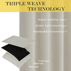 NICETOWN Blackout Curtain for Living Room, Thermal Insulated Solid Grommet - Image 4