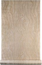 Gold Khaki Wood Peel and Stick Wallpaper Stripe, 20.8" x 118", Self-Adhesive - Image 5