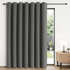 Joydeco Blackout Patio Sliding Door Curtains 96 Inches Long, Grommet Privacy by JOYDECO