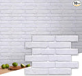 Commomy 3D Peel and Stick Brick, Ultralight Thin PVC Faux Brick Wall Panels by CommomyDecor