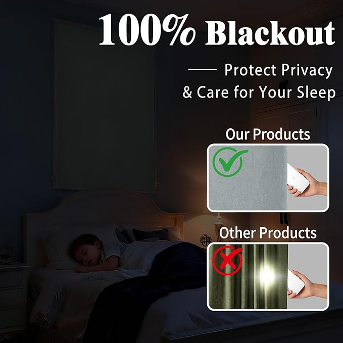 Adhesive 100% Blackout Curtain - Image 2