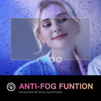LOAAO 84X32 Inch RGB LED Bathroom Mirror - Image 5