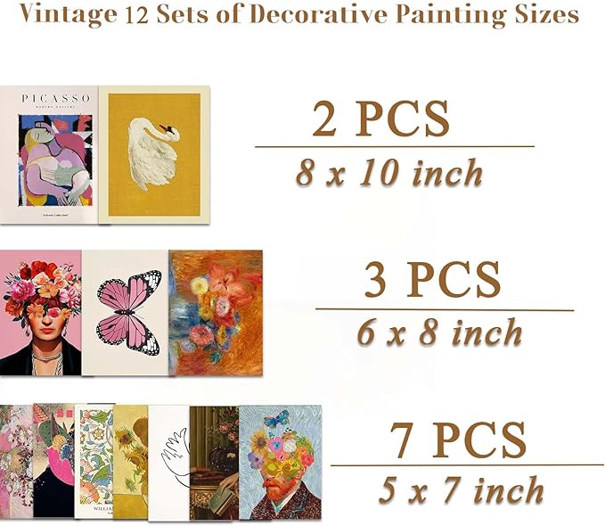 Eclectic Wall Art Decor, Colorful Eclectic Wall Art Prints, Colorful Posters - Image 4