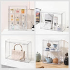 2 Pack 3 Tier Clear Display Case - Image 8