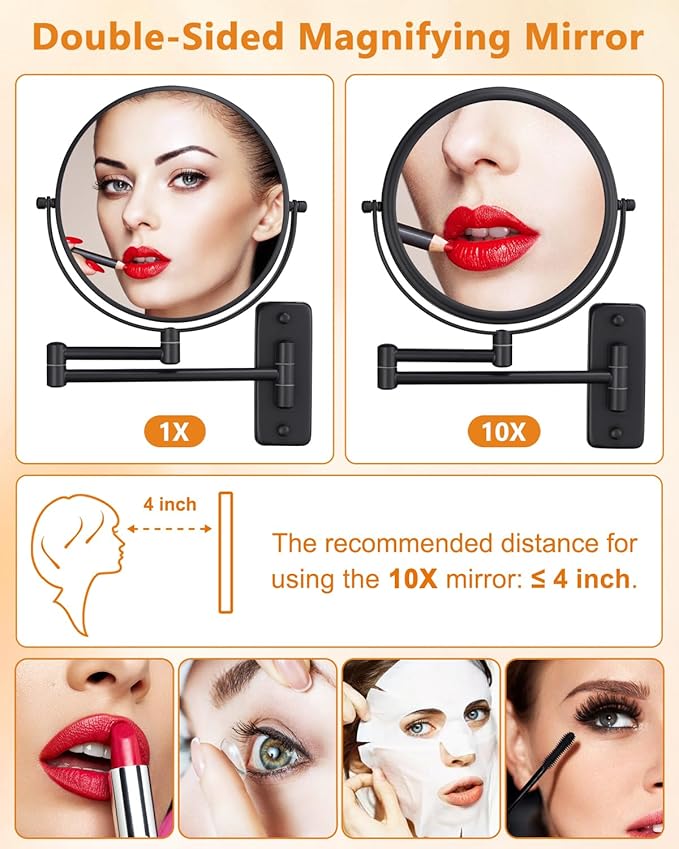 Wall Mounted Makeup Mirror - Image 2