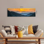 Sunset Blue Ridge Mountain Wall Art - Image 6