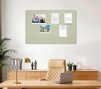 Bulletin Board - 35 x 17.5 inches Decorative Felt Pin Board - Cork Board - Image 2