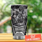 winorax Personalized Mechanic Travel Mug - Stainless Steel Insulated Coffee Tumbler With Lid - 20oz/30oz - Gifts for Birthday, Christmas, Father's Day