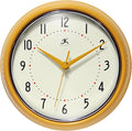 Infinity Instruments LTD. Retro 12 inch Silent Sweep Non-Ticking Mid Century by InfinityInstruments