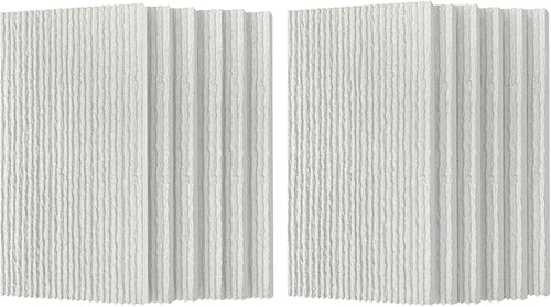 3D Faux Stone Wall Panels, Lightweight & Waterproof Accent Marble Flowing Stone by Gahowlen