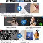 Sonicism 12 Pack X-Lined Acoustic Panels - Image 4