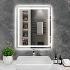 30x24 Inch LED Bathroom Mirror by Wedhouc