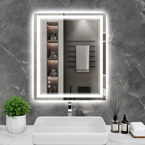30x24 Inch LED Bathroom Mirror by Wedhouc