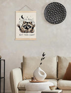 Foritho Funny Motivational Raccoon Poster Wall Art Framed, Gifts - Image 4
