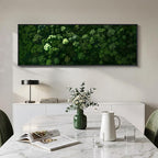 Large Framed Green Forest Wall Art - Image 8
