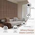 RITOLLO 4 Pack Wood Panels for Wall - Image 9