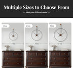 Large Wall Clock 24 Inch, Modern Silent Non-Ticking Clocks - Image 6