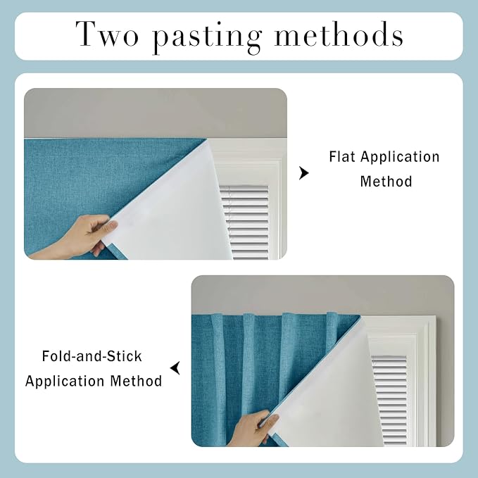 Adhesive 100% Blackout Curtain - Image 5