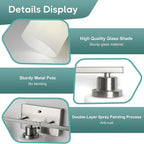 Ascher Bathroom Light Fixtures, 5-Light Vanity Light Over Mirror, Brushed - Image 8