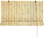 Reed Curtain, Bamboo Light Filtering Roller Shades - Image 7