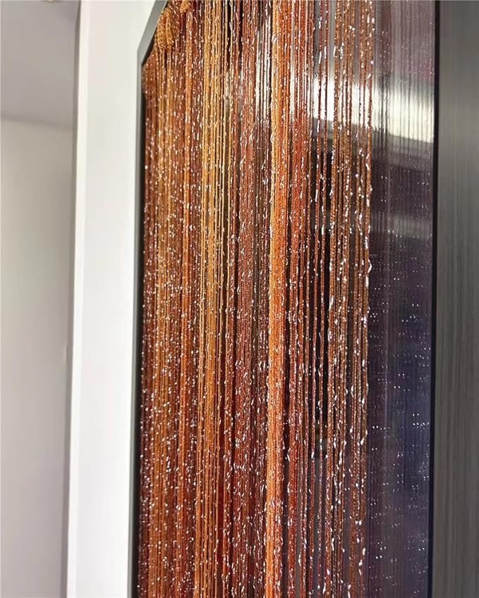 ave split Decorative Door String Curtain Wall Panel Fringe Window Room Divider - Image 5