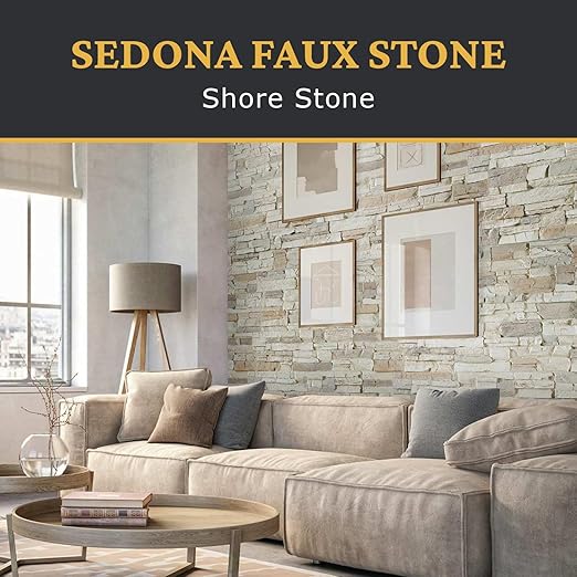 AZ Faux High-Density Polyurethane Faux Stone Interlocking Right Endcap - Image 2