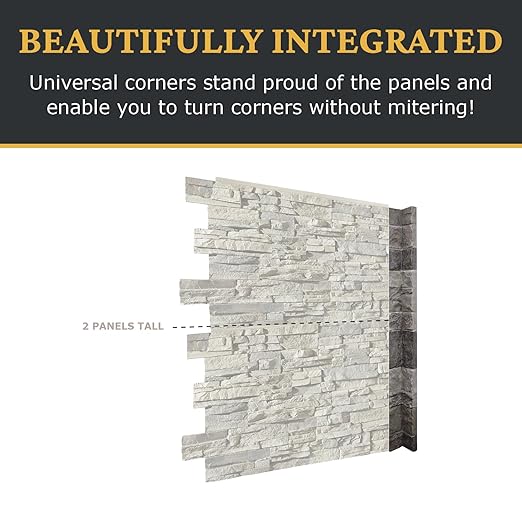 AZ Faux High-Density Polyurethane Faux Stone Flush Inside Corner - Image 7