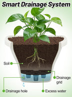 MADHOLLY 6Pcs Vertical Hanging Planters - Image 3