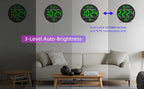 Digital Wall Clock with Large LED Display, Temperature, Auto-Brightness | Small - Image 5