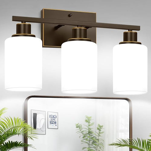 3-Light Bathroom Light Fixtures, Vanity Light by Bathroomlightfixtures