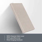 UMIACOUSTICS 2 PCS Acoustic Panel, 47.2" x 23.6" x 2" Fiberglass Sound Proof - Image 7