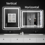 LED Bathroom Mirrors 28"x36" Bathroom Mirror - Image 9