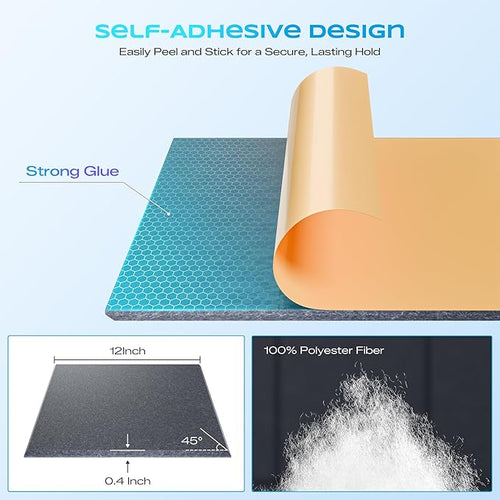 18 Pack Acoustic Panels for Walls, Sound Absorbing Foam Panels for Home & - Image 2