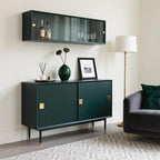 Yancorp 16"x120" Matte Emrald Green Peel and Stick Wallpaper Removable Contact - Image 3