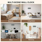 Soobest 8.5 Inch Digital Wall Clock Battery Operated - Image 8