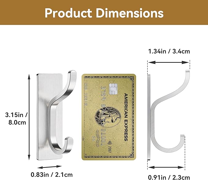 pickpiff Adhesive Wall Coat Hooks - Image 6