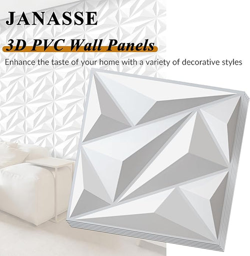 3D Wall Panel for Interior Wall Decor, PVC Wall Panels for Living Room Bedroom - Image 2