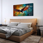Christian Eagle Wall Art Isaiah 40 31 Poster Bible Verse Wall Decor - Image 6