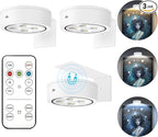 3Pcs Picture Light Battery Operated, Wireless Led Painting Light by Kandicyar