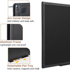 SELEAD Huge Magnetic Chalkboard 96 x 48 Inches - Image 6