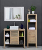 AAZZKANG Rectangular Wall Mirror Decorative Wood Framed Mirrors Large 20"x16" - Image 6